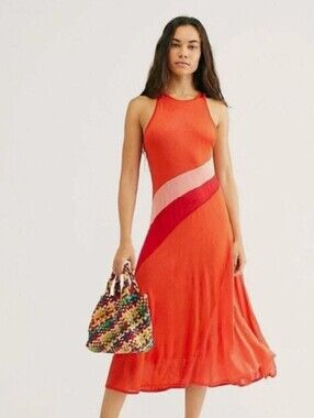 Free People Sunburst Midi Dress